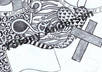 draw / create a custom design of your name for wall art or binder covers small3