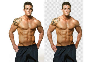 remove the background from 5 of your photos big3