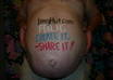 hand letter your message on my AMAZING beer gut small3