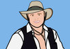 draw a julian opie style cartoon image from your picture small3
