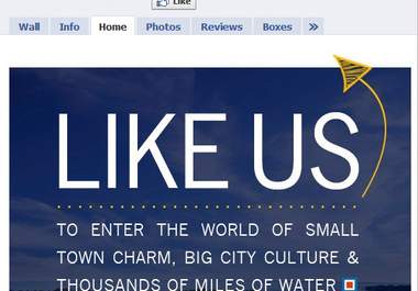 make a cool landing tab for your facebook TIMELINE big3