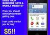 create a professional 11 page mobile website for your business small3