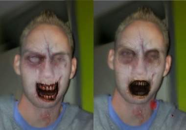 turn your photos into a ZOMBIE big3