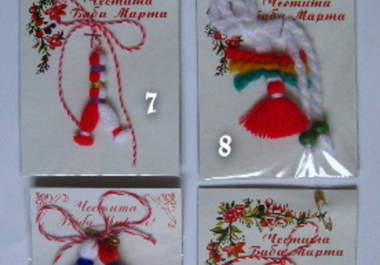 send you 2 handmade bulgarian adornments martenitsa big3