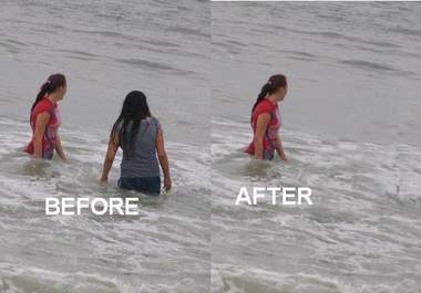 remove Unwanted Objects things in a Photo big3