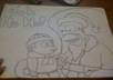 hand draw you almost any cartoon with or without a custom message small3