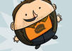 draw a funny round cartoon caricature of anyone small3