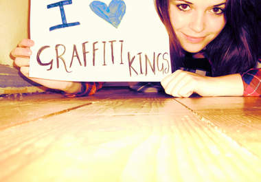 take FIVE pictures of myself holding your message/sign big3
