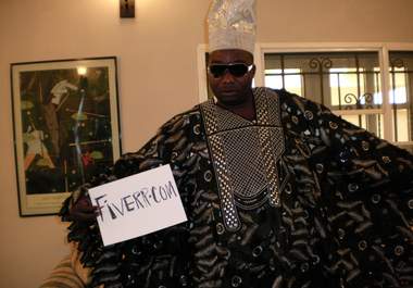send you a picture of african prince eddy ayonikpokpoti holding your name, website or that special message for that special someone just big3