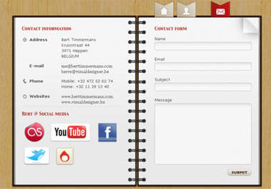 create a contact form for your website big3