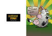 cartoonify an animal, monster, or what ever else along with a personal message and situation and make it a Card small3