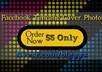 design or customized facebook page timeline cover photo banner to express your business or website or any brand small3