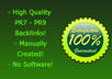 create 20 high quality backlinks from pr 7 to pr 9 websites to boost your pageranking and free bonus included small3