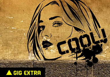 create an incredible clear cut STENCIL out of your photo big3
