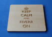 laser Cut a Custom Coaster small3