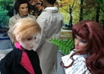 create a short YouTube video using fashion dolls small3