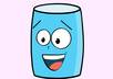 draw a cool and cute cartoon object