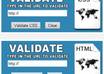 validate Html CSS Errors
