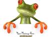 create a picture for you of a Lizzard with a message of your choice placed on the sign