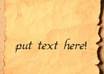 create a picture for you of a Message in a Bottle with a message of your choice placed on the Paper
