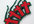 send 4 handcrafted red and green Christmas cross ornaments to your US address