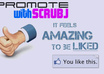 promote your business in social media or write a testimonial