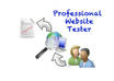 act as a user and test your website