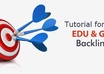 give you step by step tutorial how to get edu and gov backlinks without using seo tools