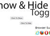 create you a contect Show and Hide button/toggle script