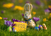 send you Easter Bunny Images with your message small1