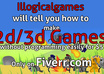 tell you how to make 2d/3d game without programming easily small1