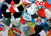 mail you 50 custom guitar picks from starbucks, panera recycled