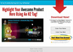 give fully customizable professionally designed squeeze page TEMPLATES ,2 video integrated and 2 graphic types with video instructions