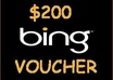 give you a 50 or 200 usd Bing Ads / AdCenter Voucher Coupon Code for your Bing Ads / Adcenter PPC account