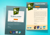 make mailer for your ebook promotion, creative, attractive, professional with action button small1