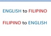 translate a 500 word/text in English to Filipino or vice versa