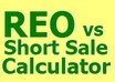 provide an Reo vs short sale calculator in MS Excel for real estate investors or agents plus bonus gig