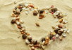 write your name or short message in the sand with seashells on the NC coast and email you a picture