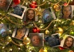 create 5 beautiful Christmas photos from the picture of your choice