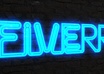 create a beautifull 3d Hd ★neon★ sign with your message or name