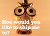 send this adorable owl ornament
