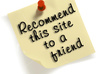 provide you recommendation of any website, blog, page by sharing 850 button