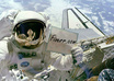 write your message on a sign held by an astronaut