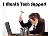 fix any problems you have with your Windows computer and other devices for 1 month tech support
