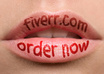 put any message in the lips as shown in the HD picture