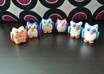 create you a very cute custom polymer clay owl in your choice of colours small1