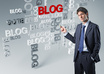 make you a blog without powered by and navigation bar