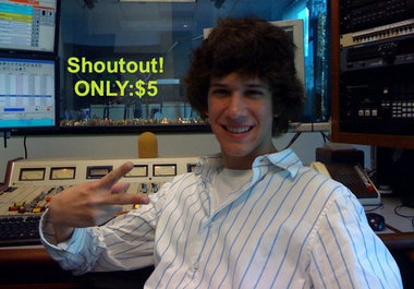 give you a radio shoutout big1