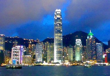send a Hong Kong scenic postcard to anywhere in the world with your custom message international service big1