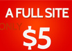 create full site